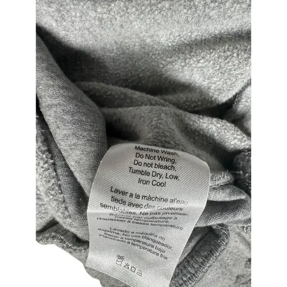 We Wore What Womens Size XS Knit Jersey Leisure Jumpsuit Heather Gray Lounge - Picture 9 of 9